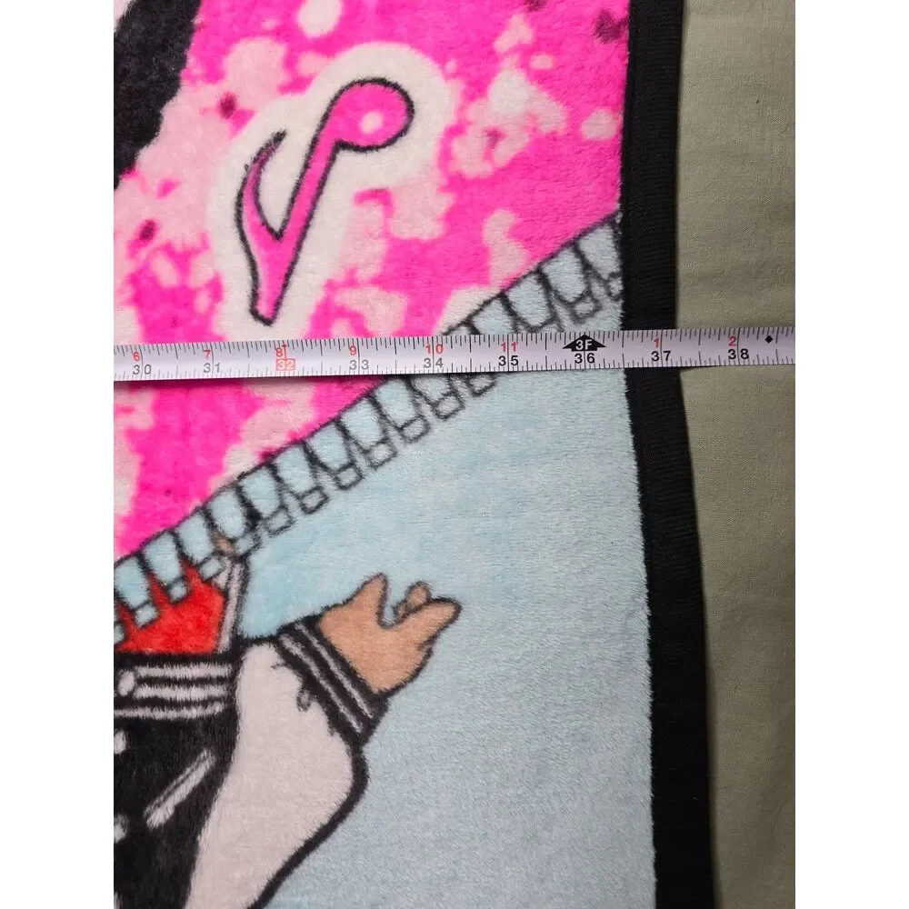 LOL Surprise Dolls Fleece Throw Blanket Pink Diva Royal High-Ney Rocker 48.5x37